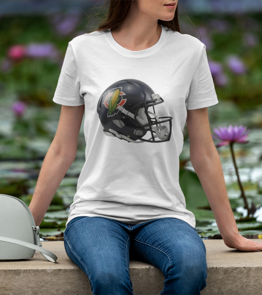 Chicago Bears Indiana Corn Helmet 2026 Edition T-Shirt