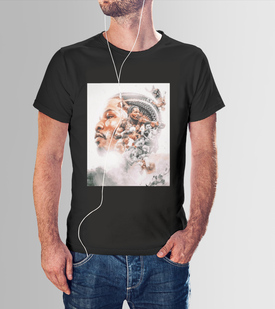 Gervonta Davis Tank Boxing Montage Fighter T-Shirt
