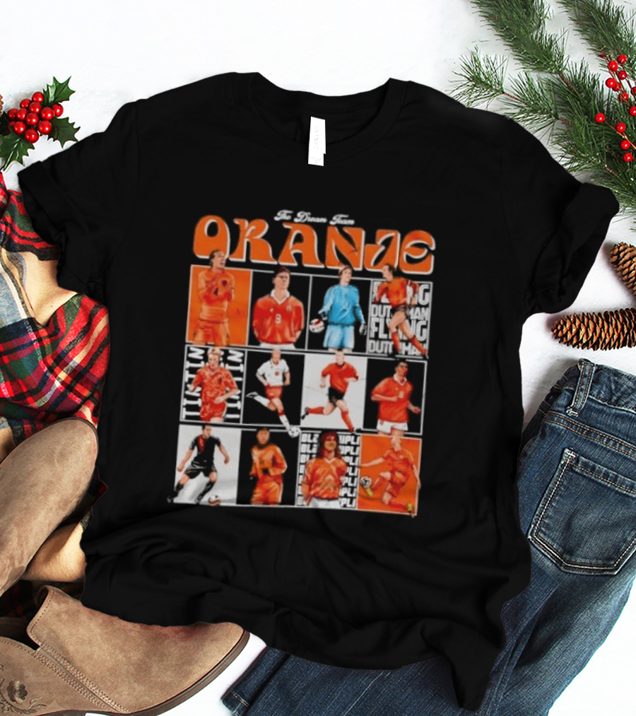The Oranje Holland Football Legends Dream Team Series T-Shirt
