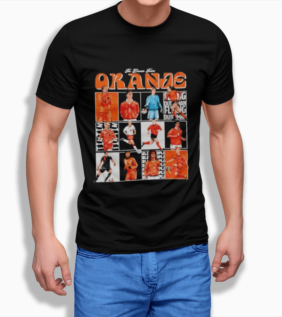 The Oranje Holland Football Legends Dream Team Series T-Shirt