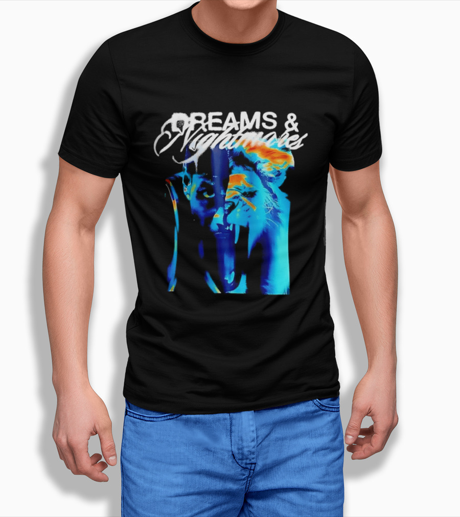 Kobe Bryant Mamba Lion Dreams Nightmares T-Shirt