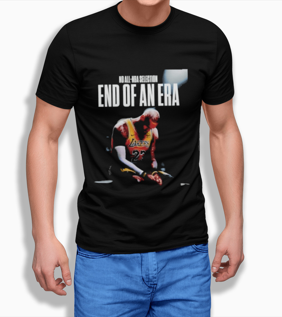 LeBron James End Of An Era NBA Lakers 23 T-Shirt