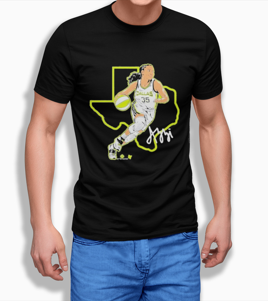 Azzi Fudd Dallas Basketball Star Texas T-Shirt