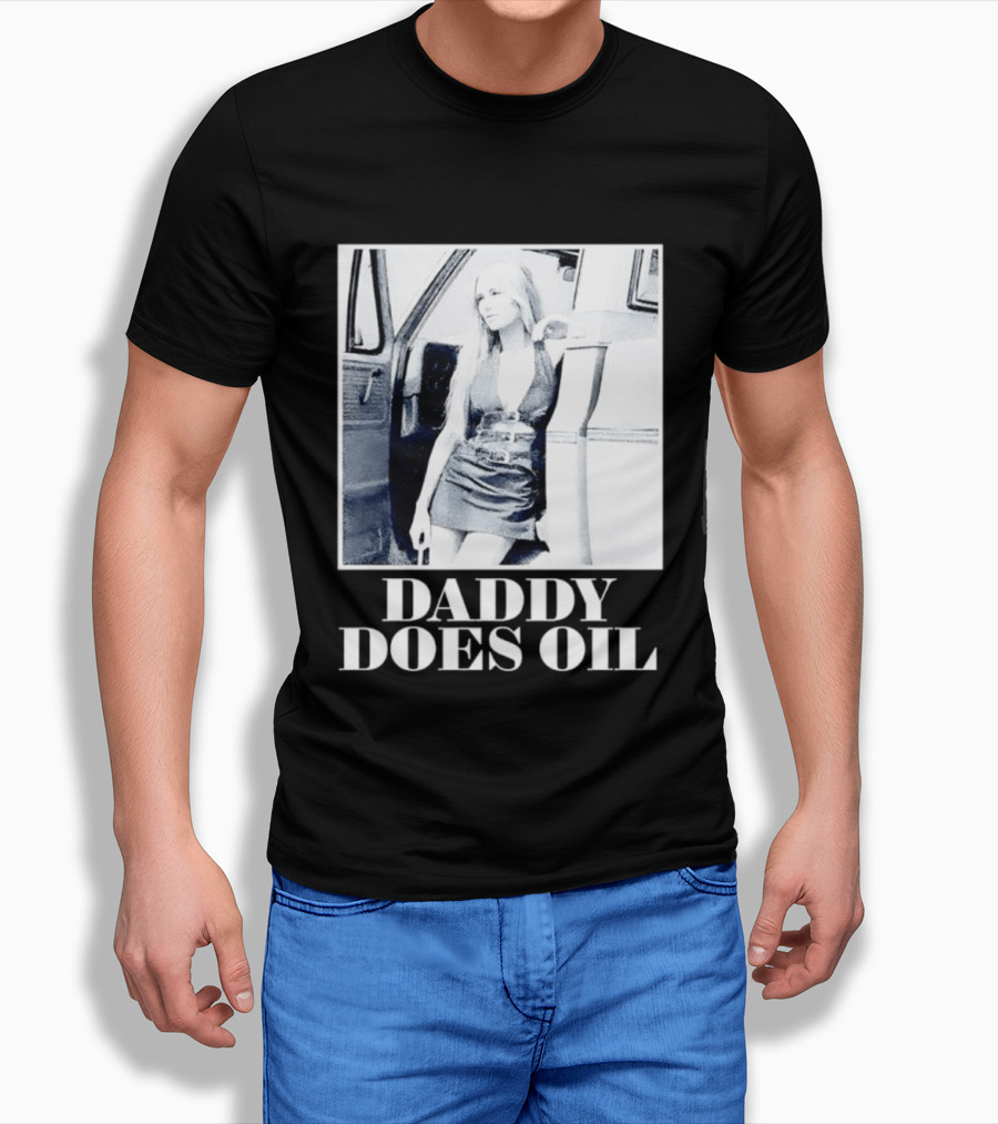 Daddy Does Oil Classic Retro Style Vintage Vibes T-Shirt