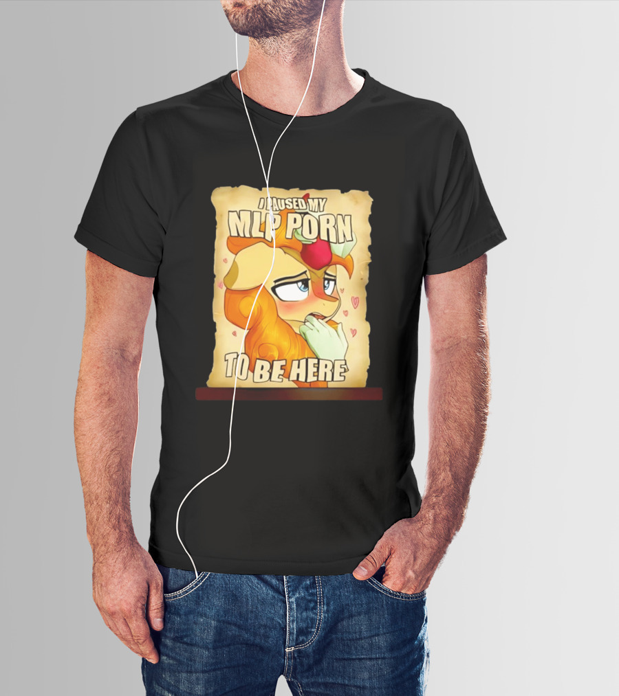 I Paused My MLP Porn To Be Here My Little Pony T-Shirt
