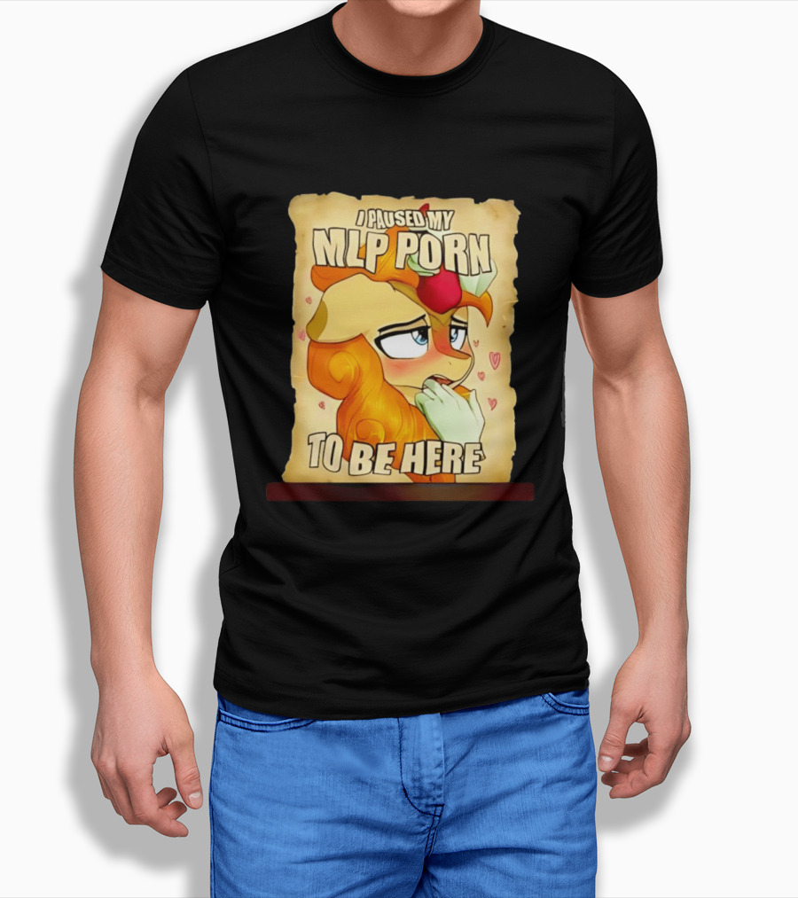 I Paused My MLP Porn To Be Here My Little Pony T-Shirt