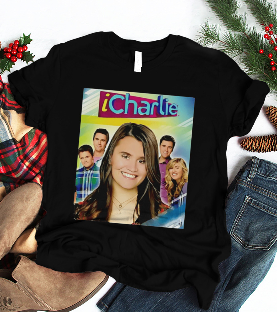ICharlie Good Luck Charlie And ICarly Show Stars Cast T-Shirt