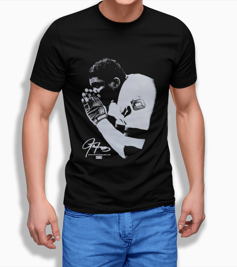 Kith National Football League Lawrence Taylor Praying Hands Signature Edition T-Shirt