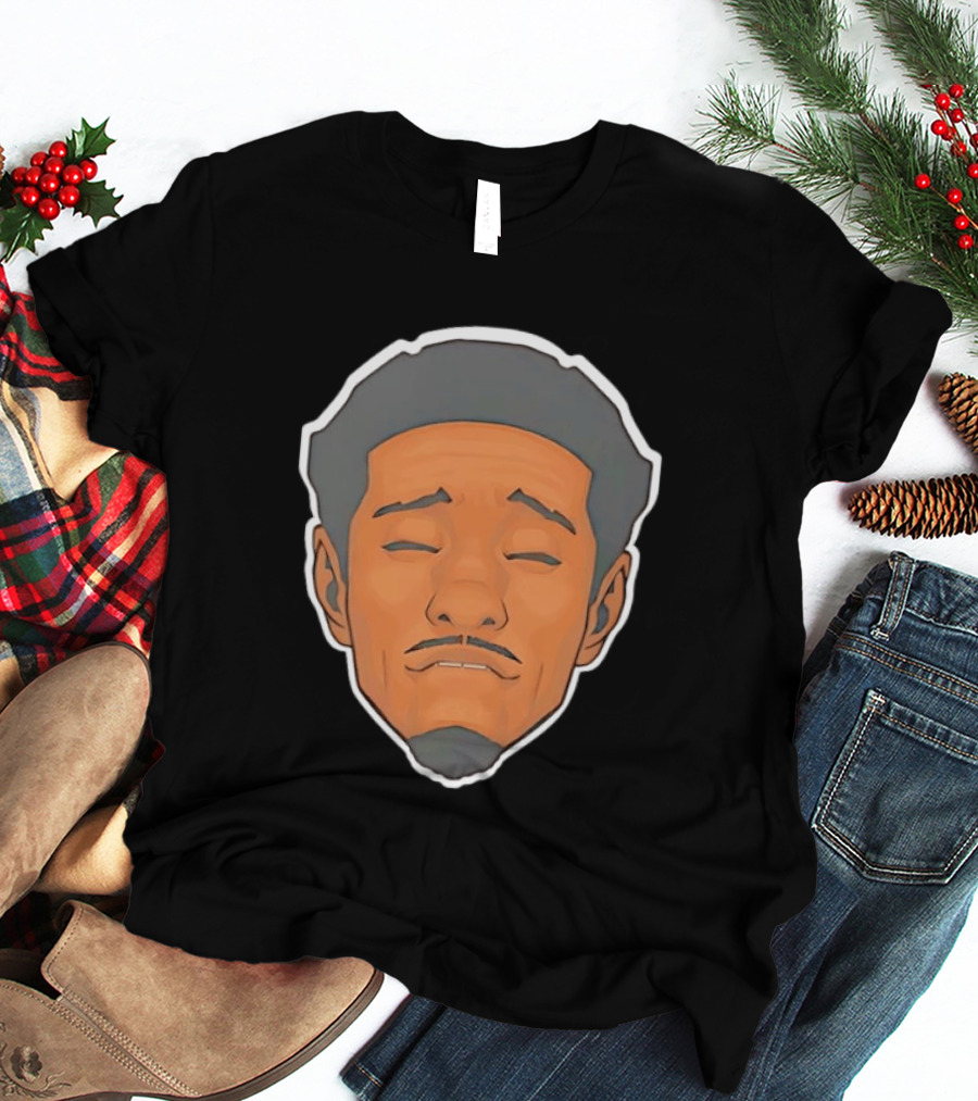 Klay Thompson Eyes Closed NBA Focus T-Shirt