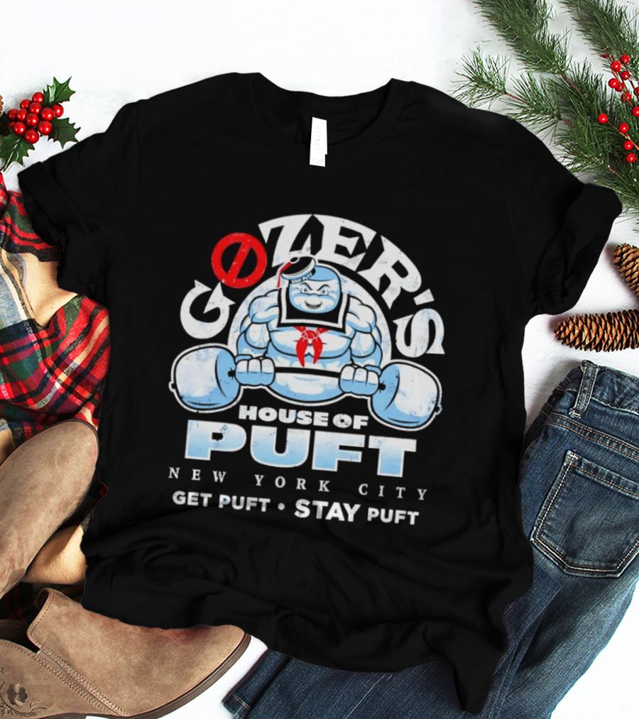 Gozer's House Of Puft New York City Muscular Stay Puft Get Puft Stay Puft T-Shirt