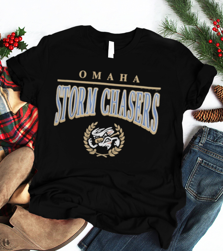 Omaha Storm Chasers Laurel Wreath Team T-Shirt