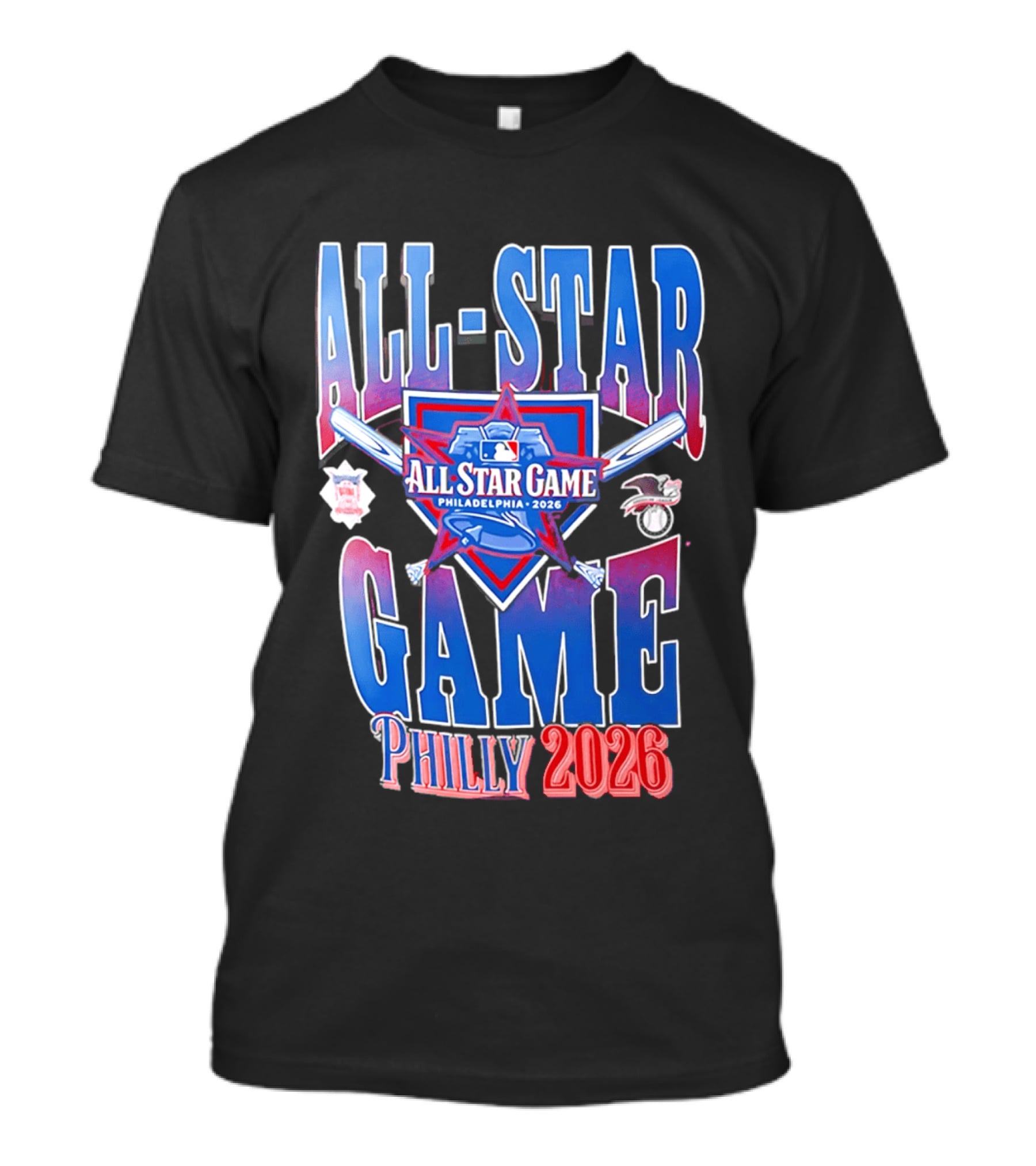 Philadelphia Phillies MLB All Star Game Philly 2026 Home Plate T-Shirt