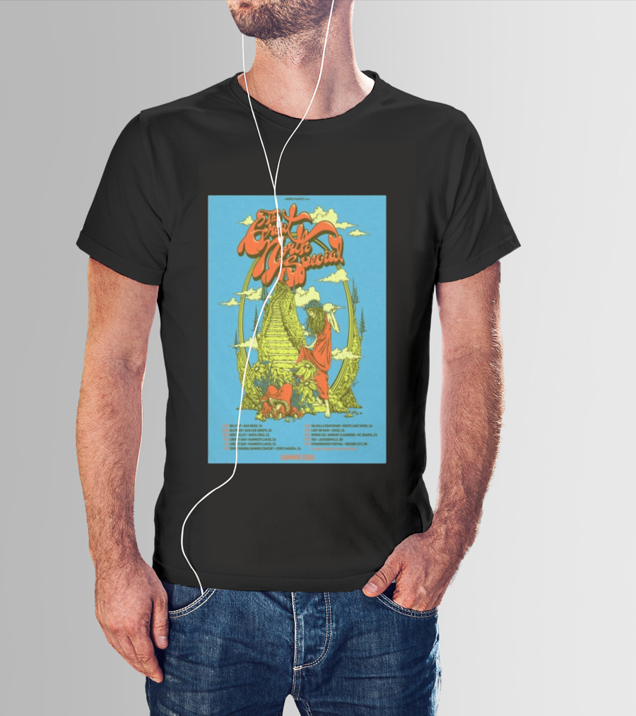 The Great North Special Tour 2026 Uncle John's New Haven Liberty Hall Fillmore West Shrine Auditorium Hollywood Events T-Shirt