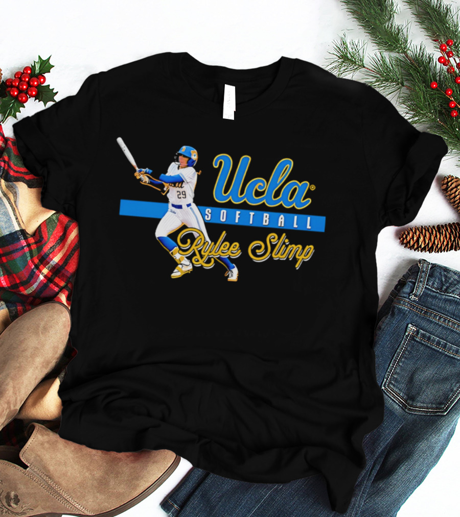 UCLA Softball Rylee Slimp Player Action T-Shirt