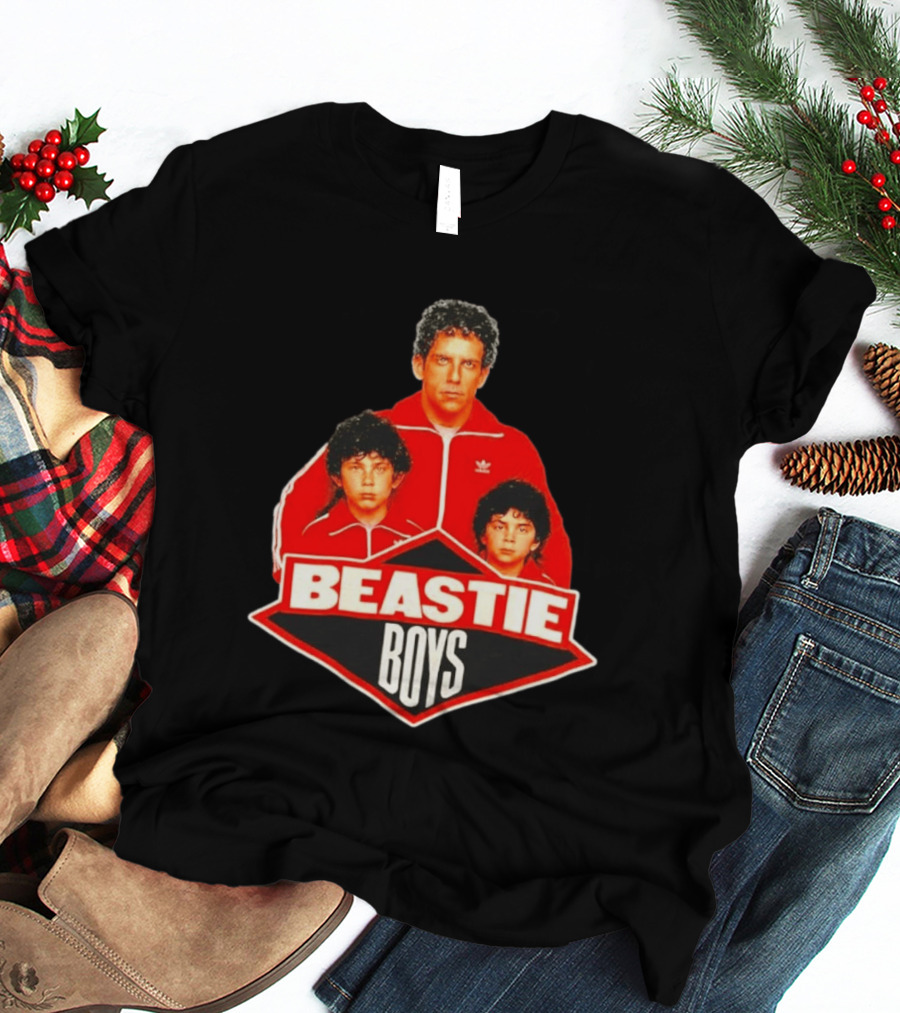 Beastie Boys Red Tracksuit Iconic Hip Hop T-Shirt