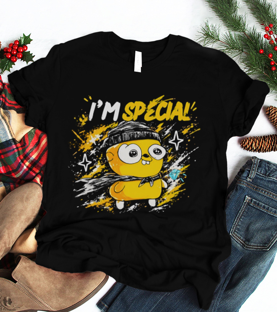 I'm Special Go Gopher Golang Programming Code T-Shirt
