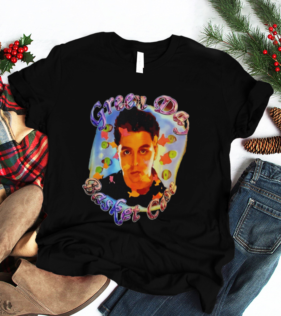 Green Day Basket Case Billie Joe Armstrong Colorful T-Shirt