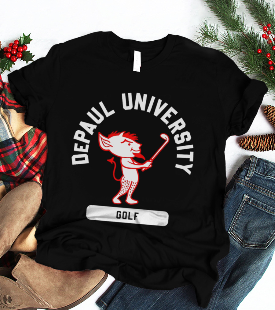 Depaul University Golf Demons Sports Team T-Shirt