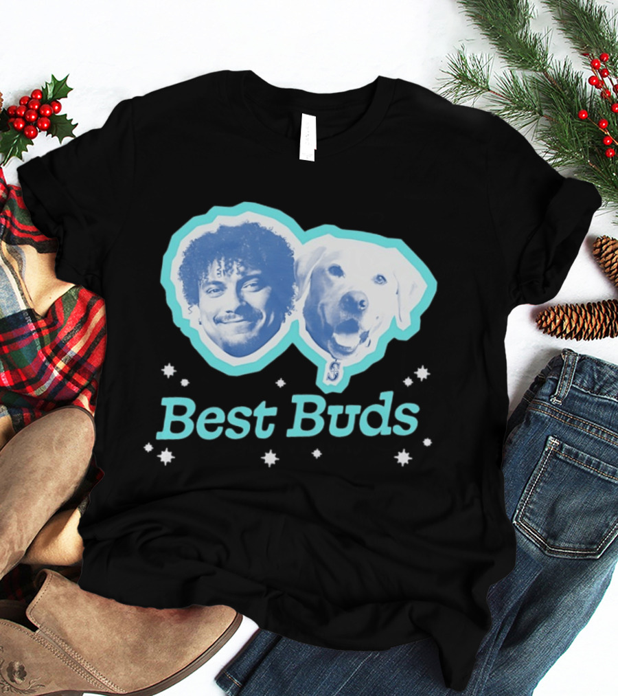 J P Crawford Seattle Mariners Baseball Best Buds T-Shirt