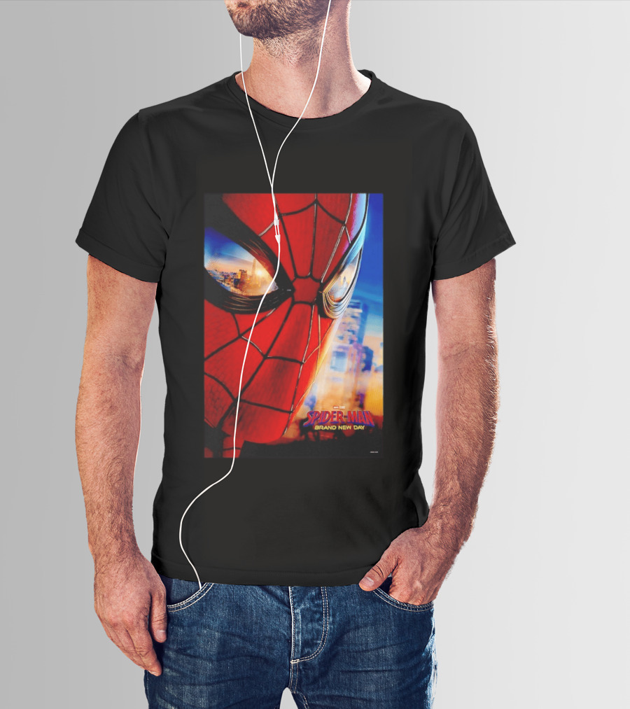 Spider Man Marvel Brand New Day Mask Studios T-Shirt