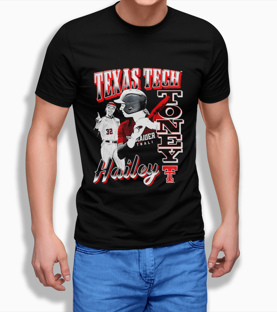 Texas Tech Red Raiders Hailey Toney 32 T-Shirt