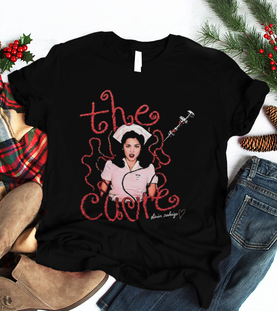 The Cure Mirian Damage Nurse Syringe Gothic Rock Vivian Santiago T-Shirt