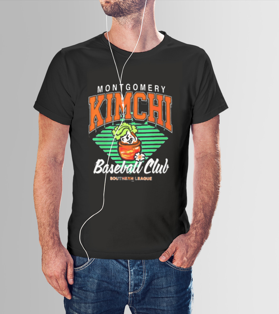 Montgomery Kimchi Baseball Club Southern League T-Shirt