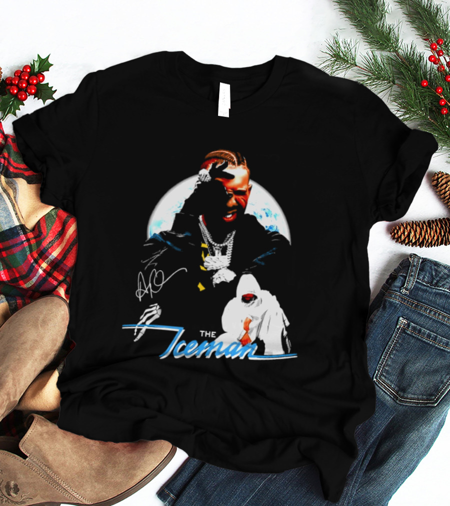 Drake The Iceman Autographed 2026 Design By Cesar T-Shirt