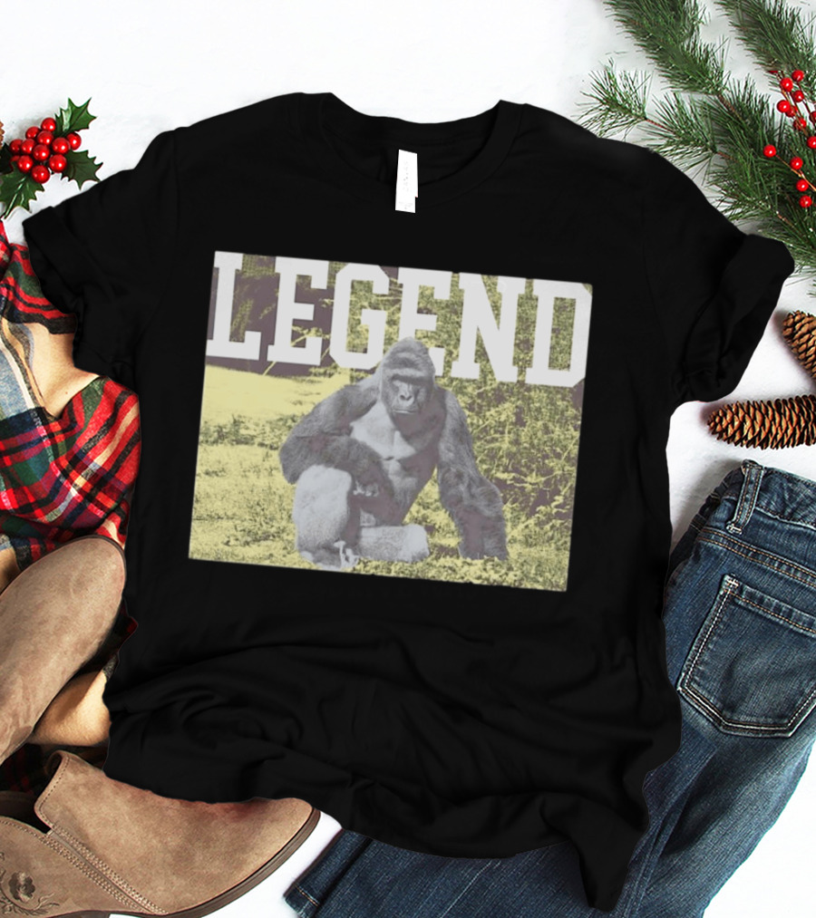Legend Gorilla Wild Animals T-Shirt