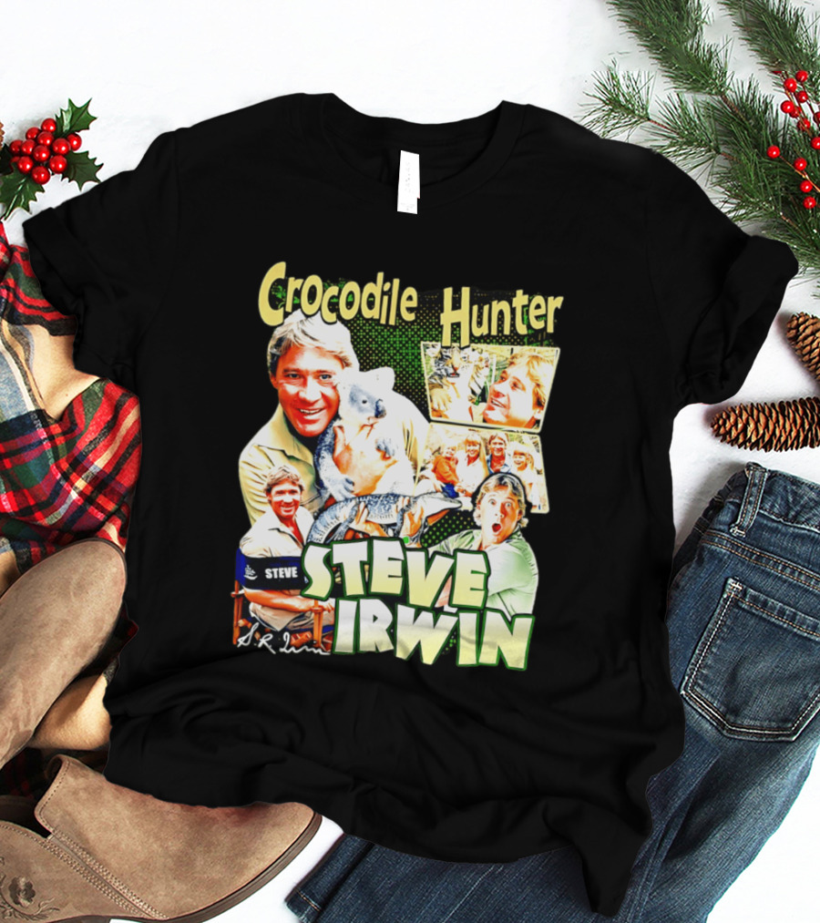 Crocodile Hunter Steve Irwin Wildlife Adventure T-Shirt