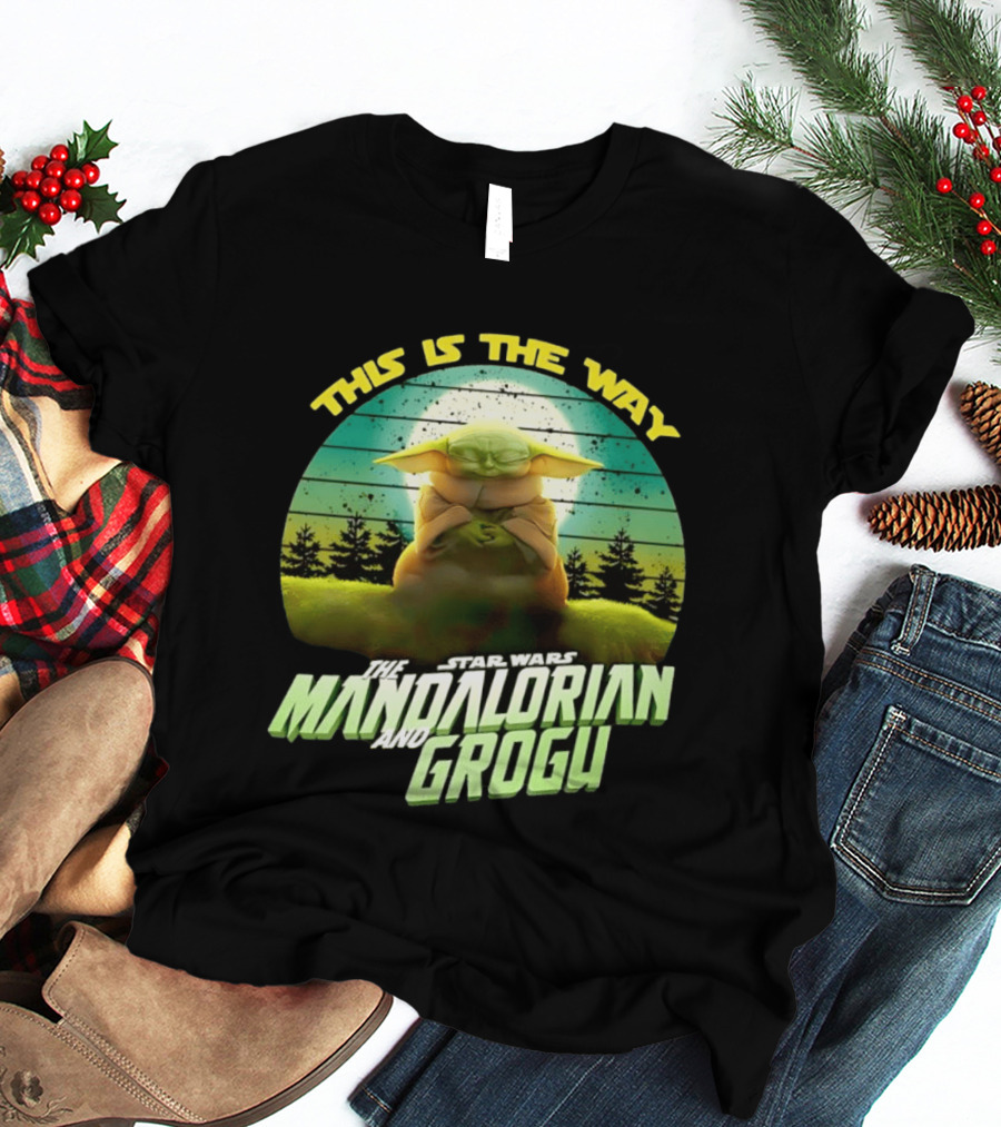 Star Wars The Mandalorian And Grogu This Is The Way T-Shirt