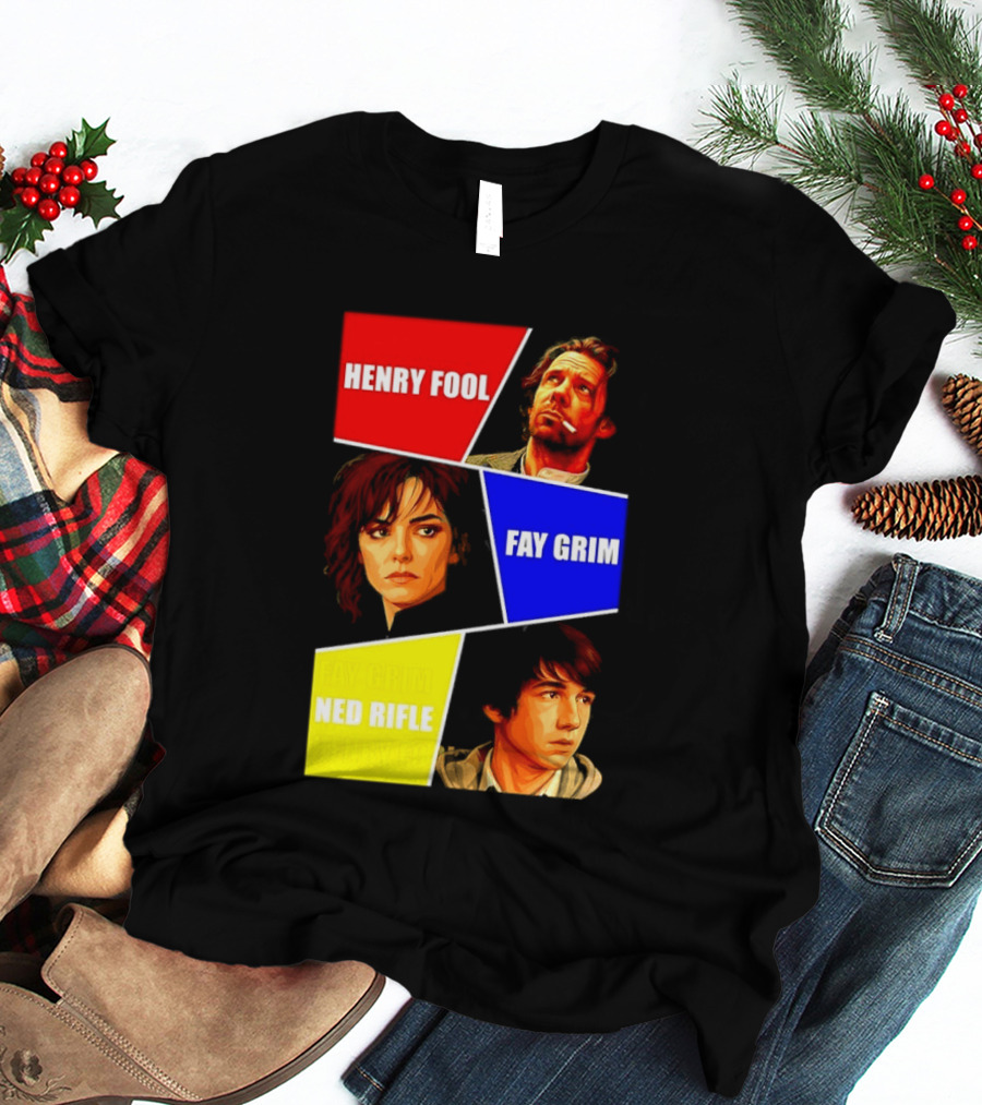 Henry Fool Fay Grim Ned Rifle Trilogy Hal Hartley Series T-Shirt