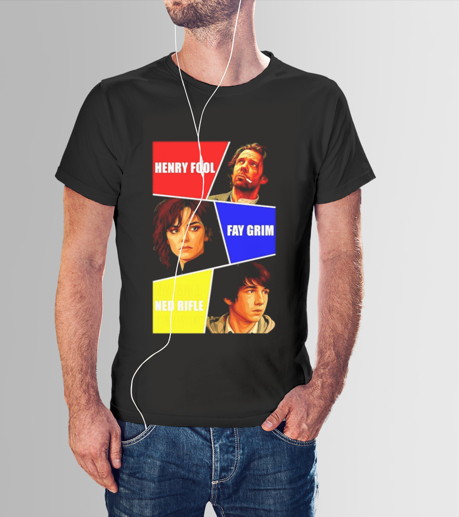 Henry Fool Fay Grim Ned Rifle Trilogy Hal Hartley Series T-Shirt