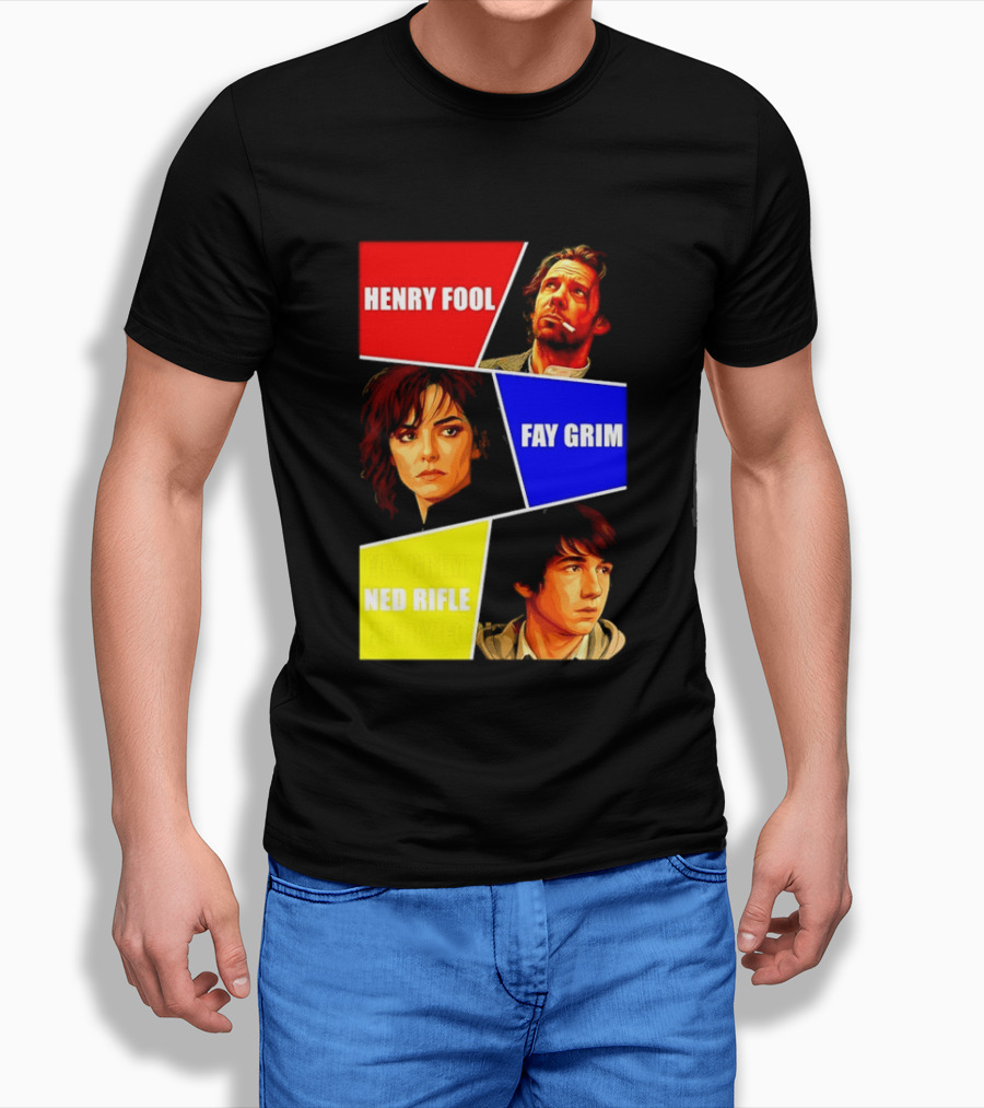 Henry Fool Fay Grim Ned Rifle Trilogy Hal Hartley Series T-Shirt