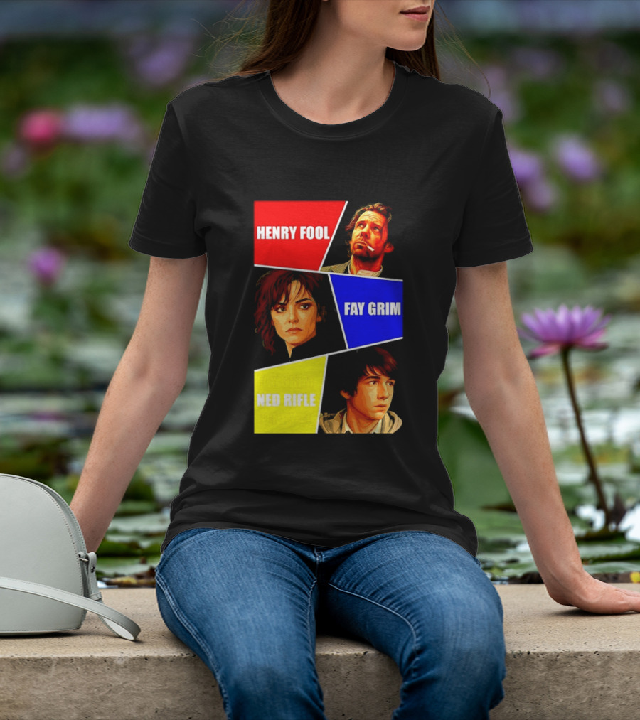 Henry Fool Fay Grim Ned Rifle Trilogy Hal Hartley Series T-Shirt