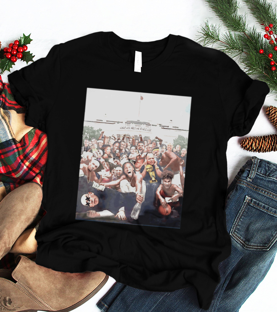 Knicks Nation Forever With Gathering Of Celebratory Fans And Players T-Shirt