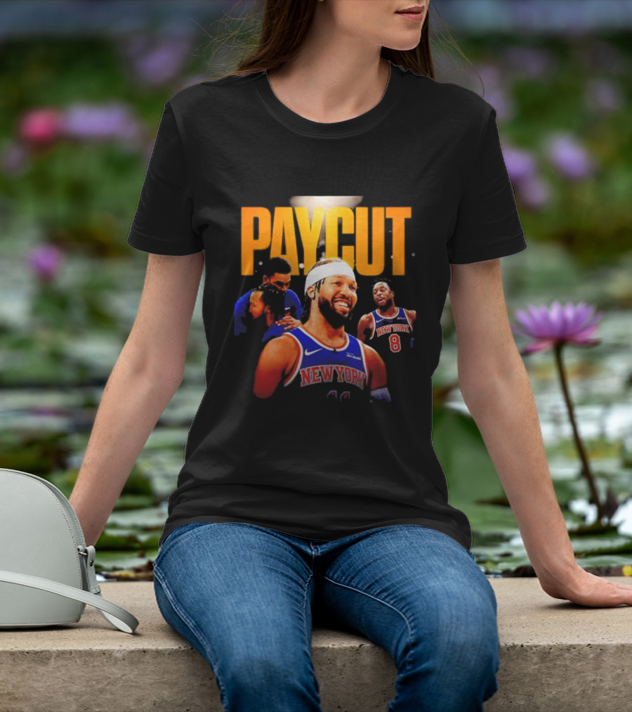 New York Basketball Paycut Jalen Brunson Knicks Edition T-Shirt