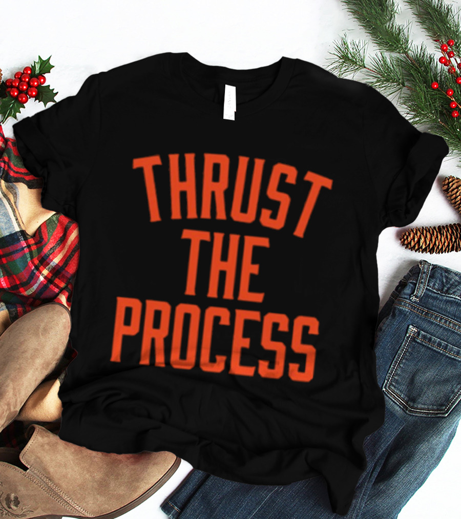 San Francisco Thrust The Process Harrison Bader T-Shirt