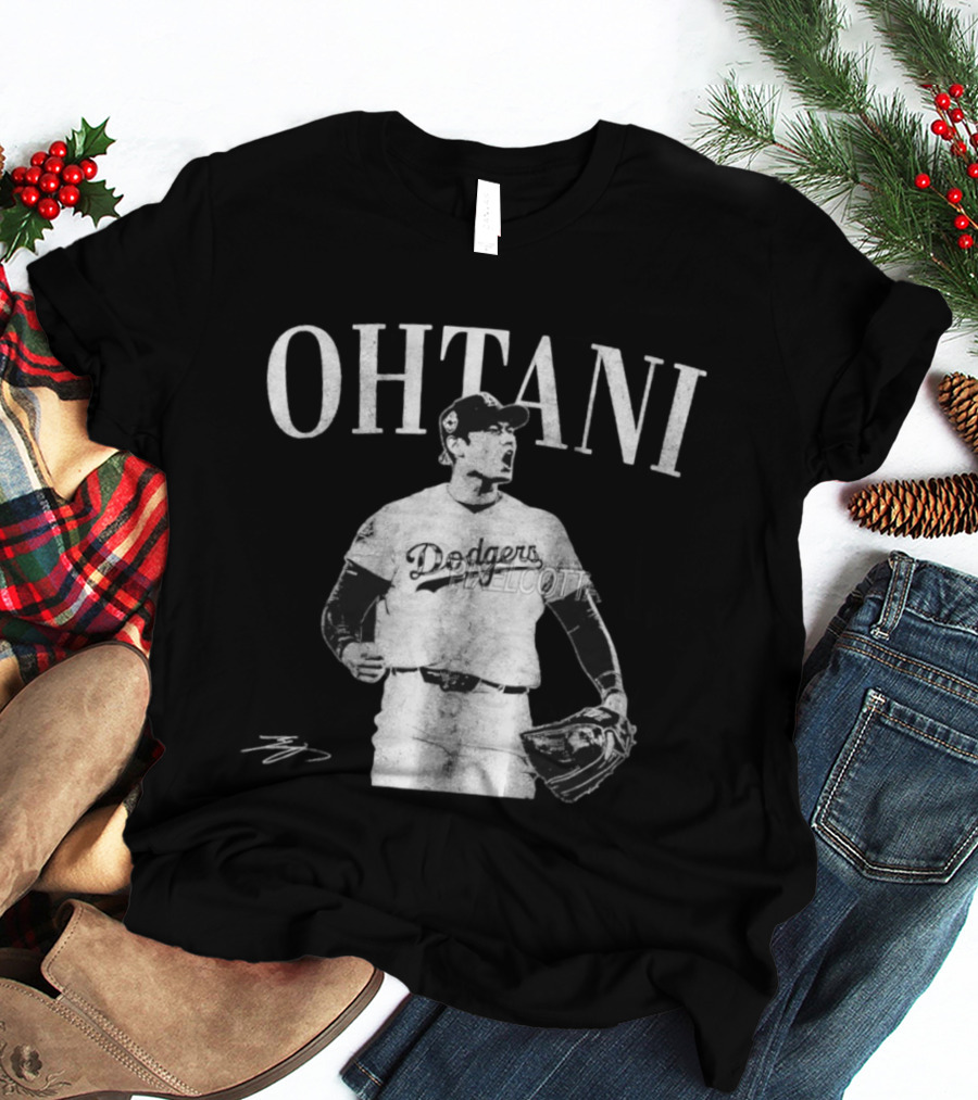 Ohtani Los Angeles Dodgers Baseball Game Day Dodgers Uniform T-Shirt