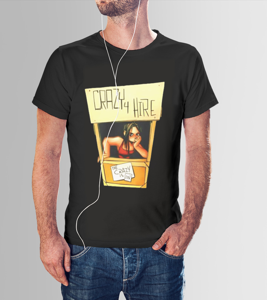 Nemi Montoya Crazy 4 Hire Comic Strip The Crazy Is T-Shirt
