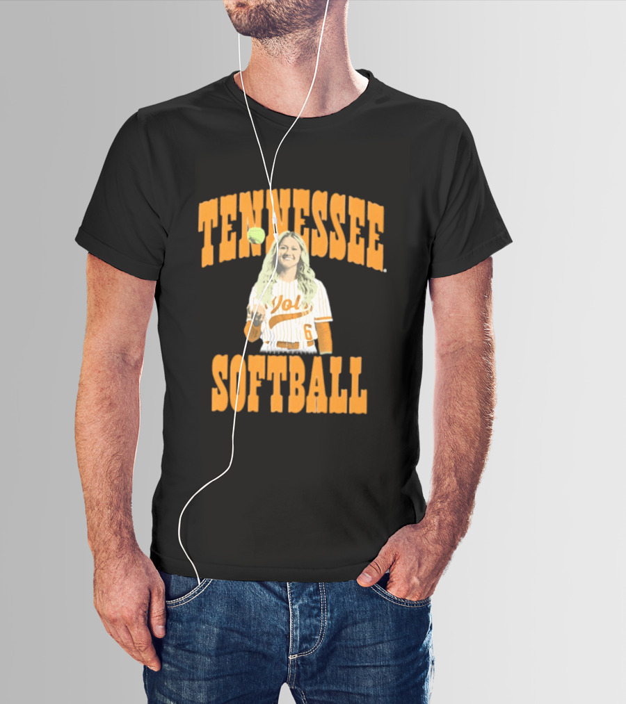 Tennessee Vols Softball Player Sage Mardjetko Pose Star T-Shirt