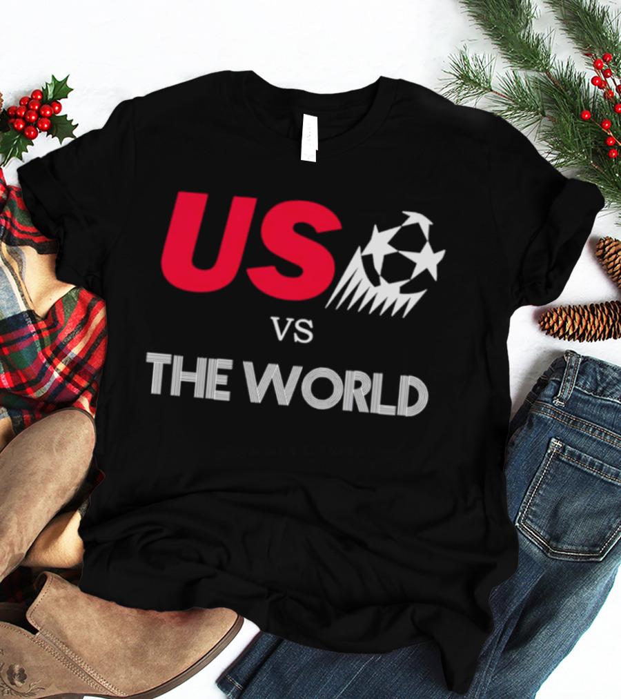 USA Vs The World Soccer 2026 Championship Matchup Fan Collection T-Shirt