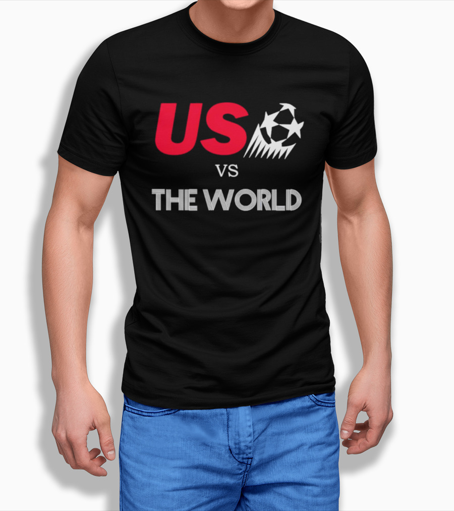 USA Vs The World Soccer 2026 Championship Matchup Fan Collection T-Shirt