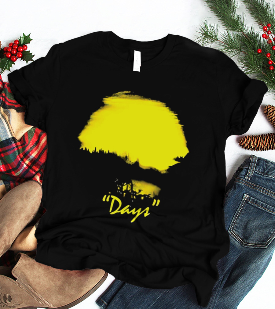Welcome To Yellow "Days" Bright Sunshine Paintstroke T-Shirt