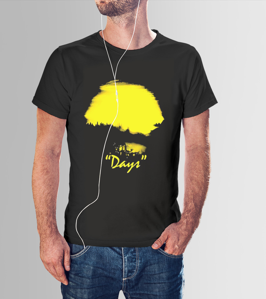 Welcome To Yellow "Days" Bright Sunshine Paintstroke T-Shirt