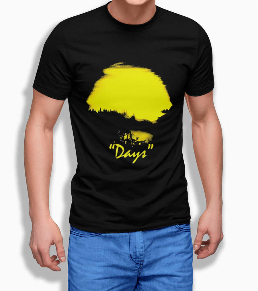 Welcome To Yellow "Days" Bright Sunshine Paintstroke T-Shirt