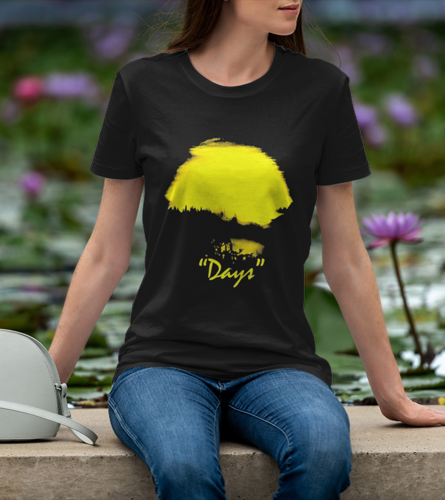 Welcome To Yellow "Days" Bright Sunshine Paintstroke T-Shirt