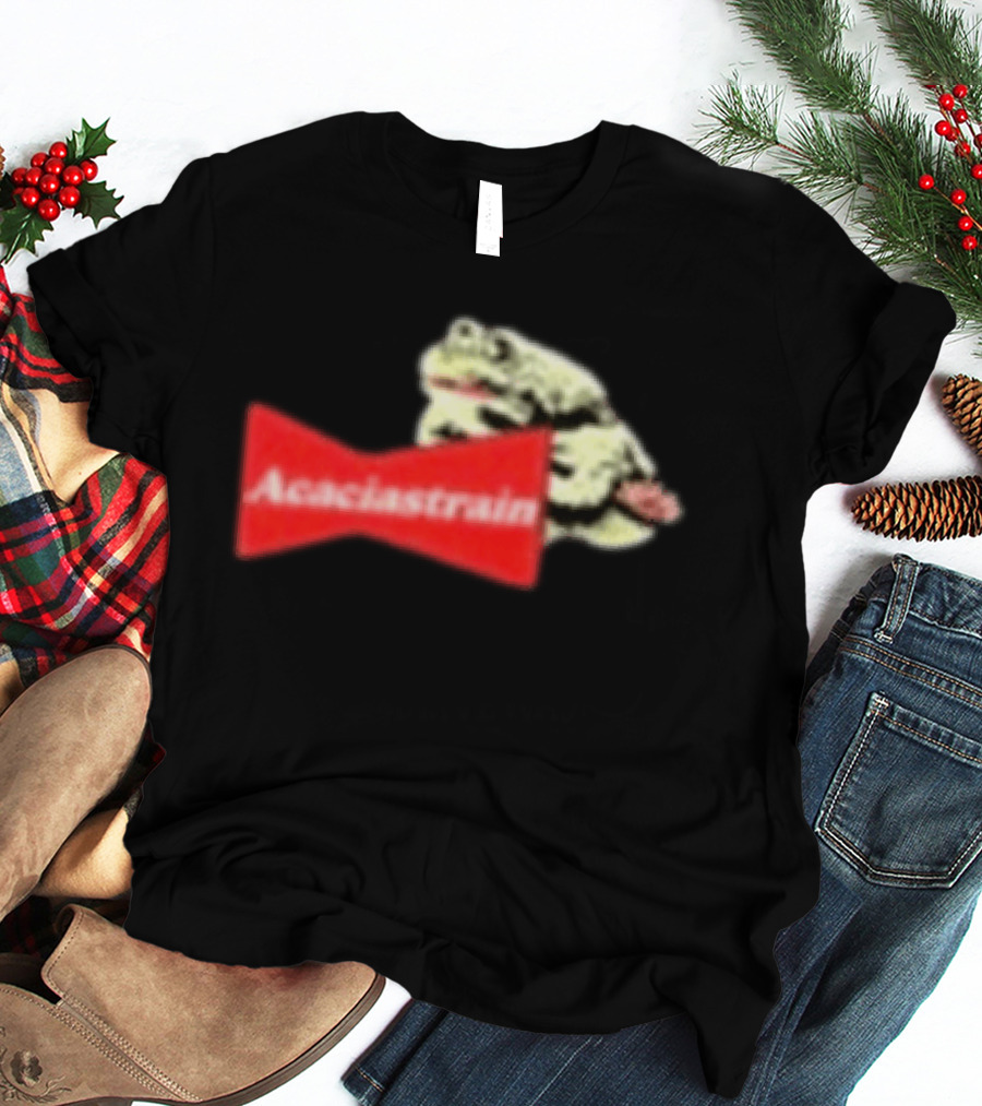 You Are Safe From God Here Acacia Strain Bud Frog T-Shirt