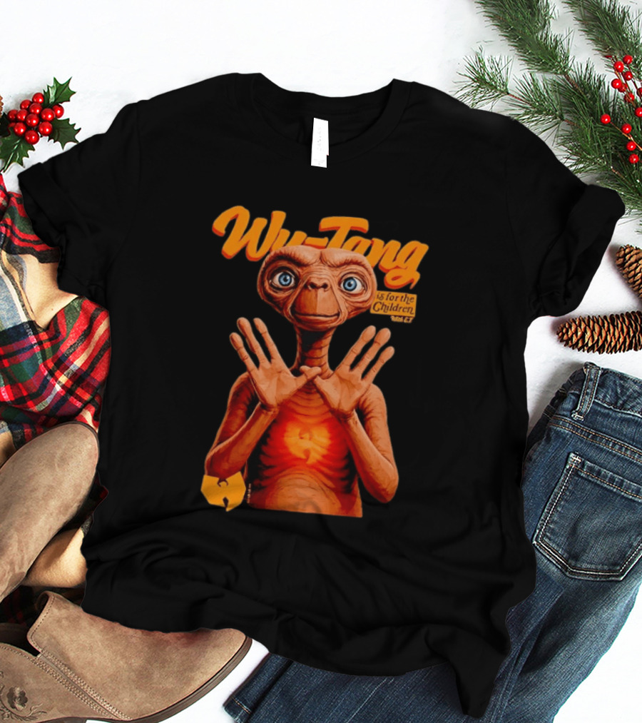Wu Tang Is For The Children E.T. 1992 SIMPSON T-Shirt