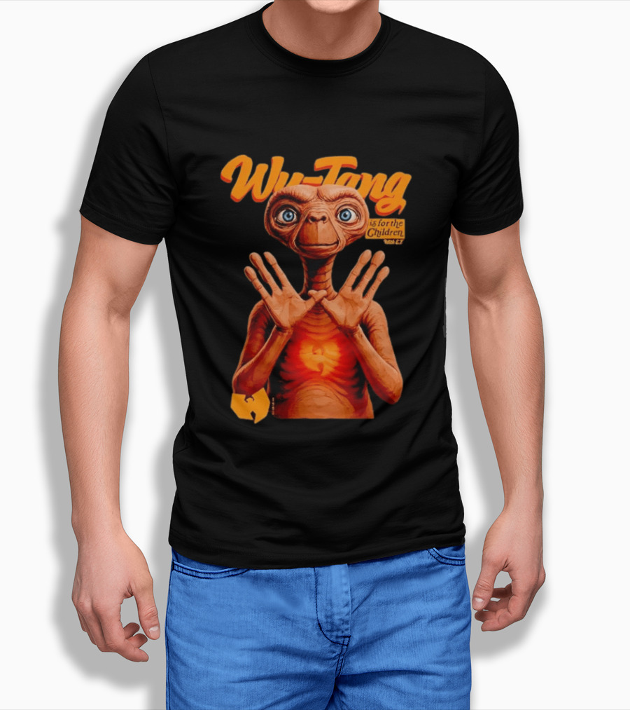 Wu Tang Is For The Children E.T. 1992 SIMPSON T-Shirt